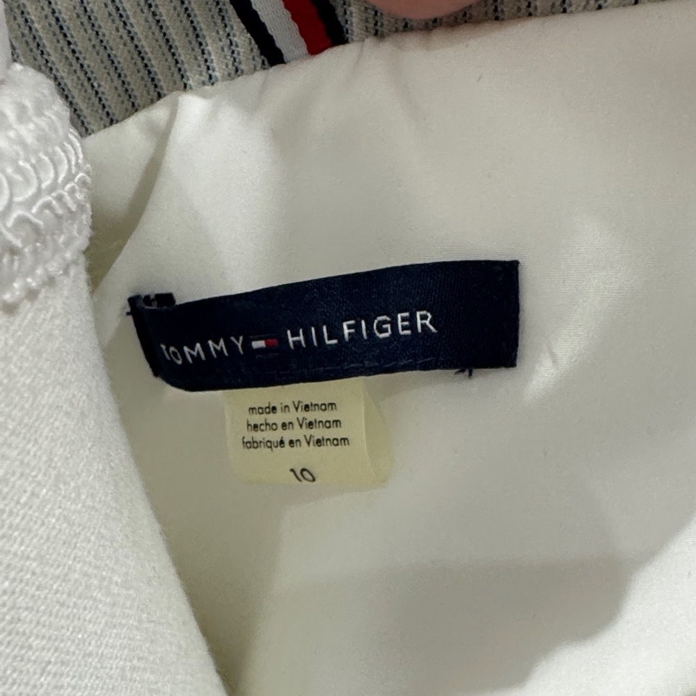 Tommy Hilfiger Light Blue/Green  Pinstripe Blazer - Picture 2 of 13